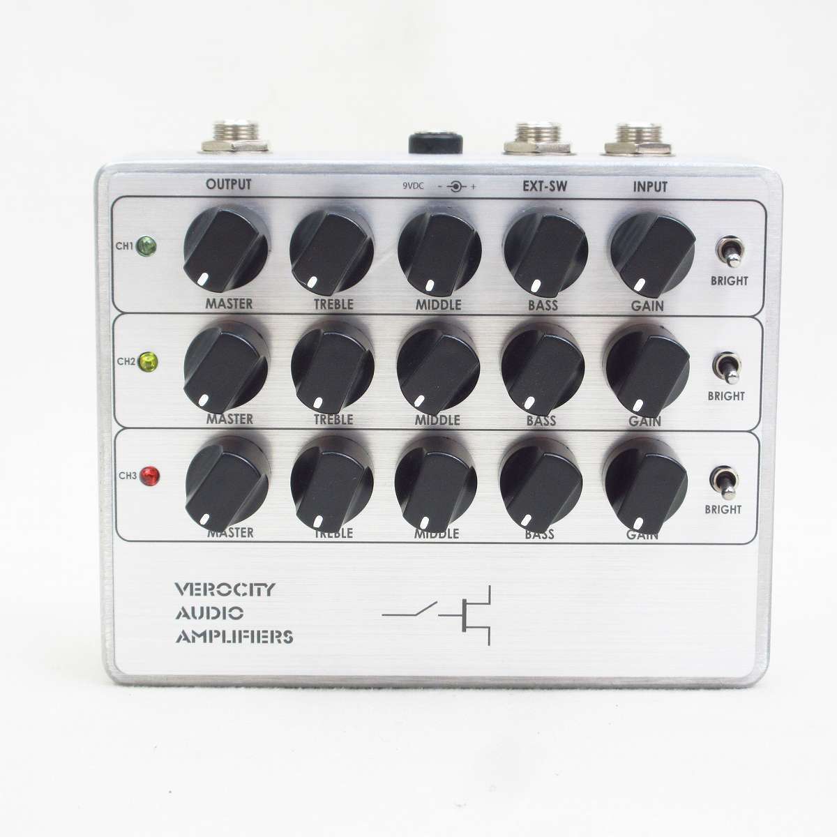 VeroCity Effects Pedals 三PLUS-ES + 三PLUS-EQ + 三PLUS-FS Set