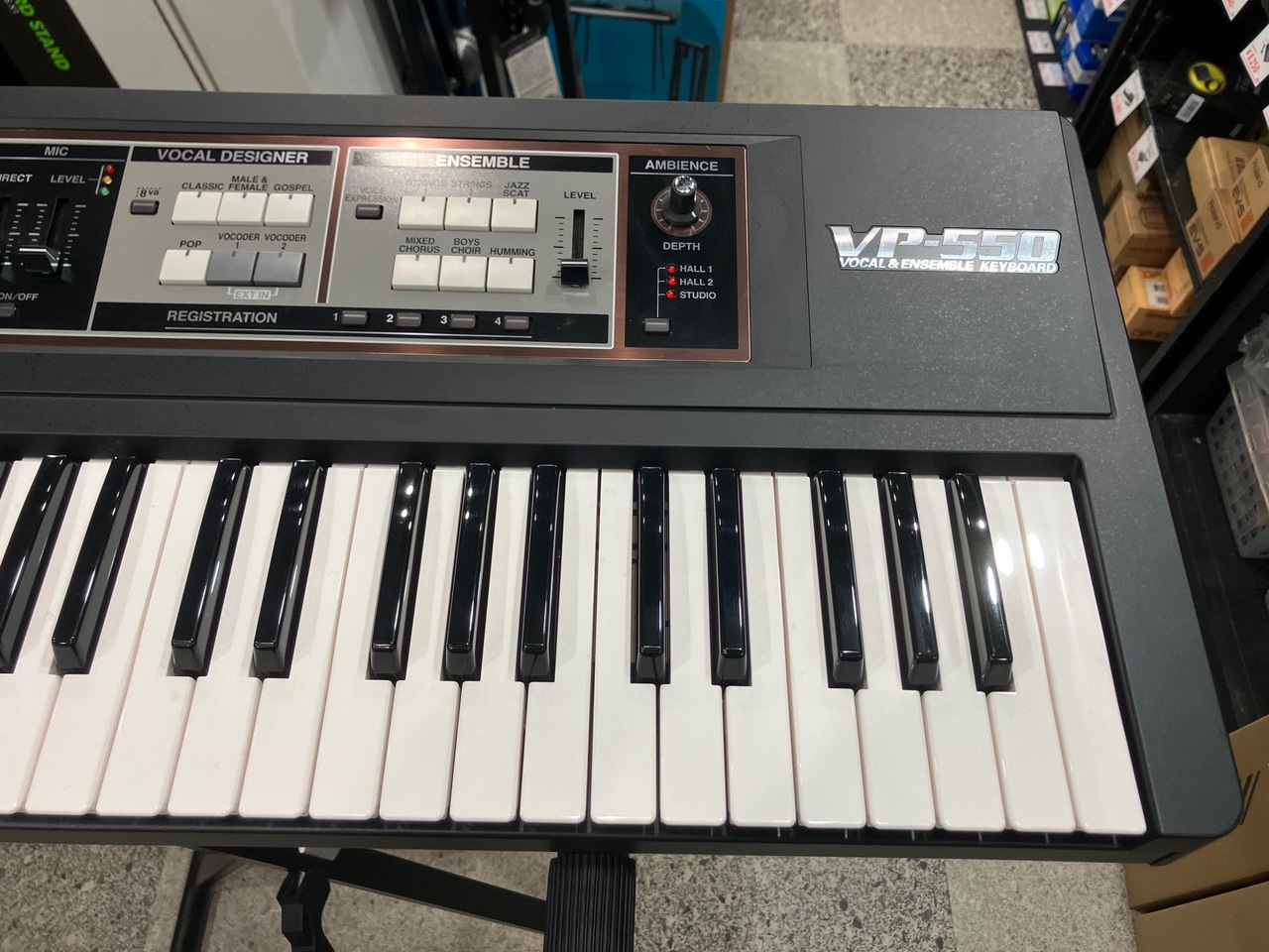 Roland VP-550 Vocal & Ensemble Keyboard 美品中古 【ローン分割