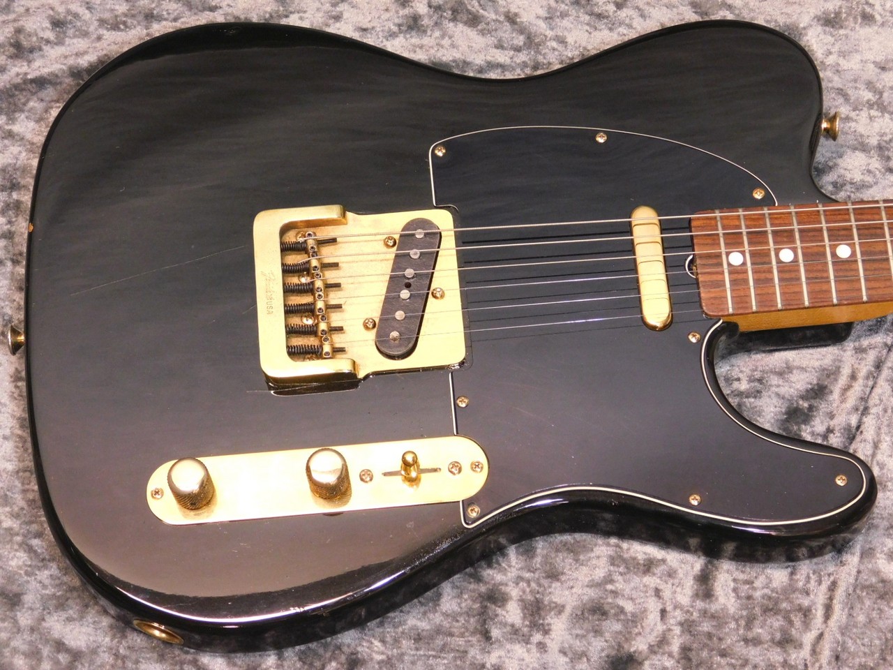 限定品Black & Gold Telecaster ブラックアンドゴールド テレキャスター スタイル　Fender copy エレキギター その他