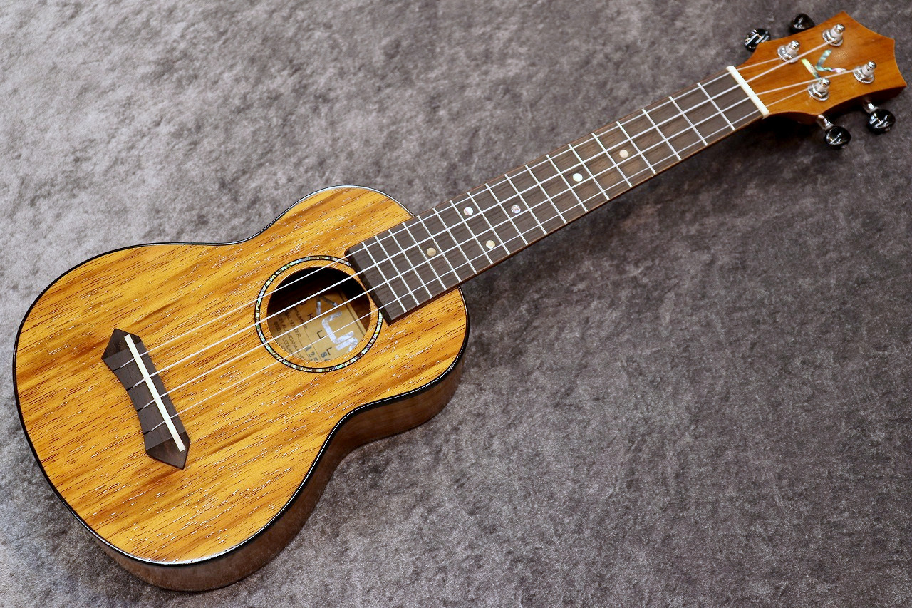 KUMU SQ-34A #A25010418【ソプラノロングネック】【ハワイアンコア使用