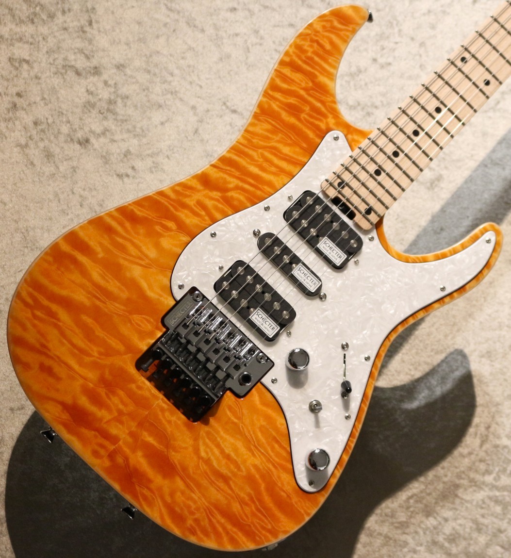 SCHECTER SD-2-24 AL キルトメイプルトップ SCHECTER SD-2-24 AL キルトメイプルトップ