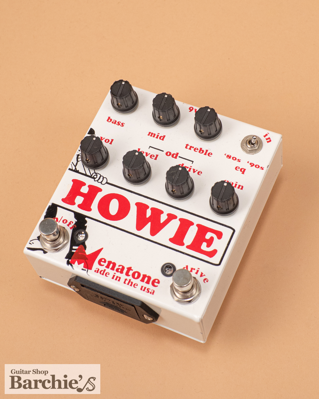 Menatone HOWIE ギターエフェクター 9/9 16:00まで10%OFF】Menatone - Howie Deluxe | オーバー