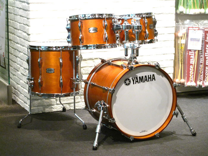 YAMAHA Recording Custom 18" 10" 12" 14" Kit Real Wood