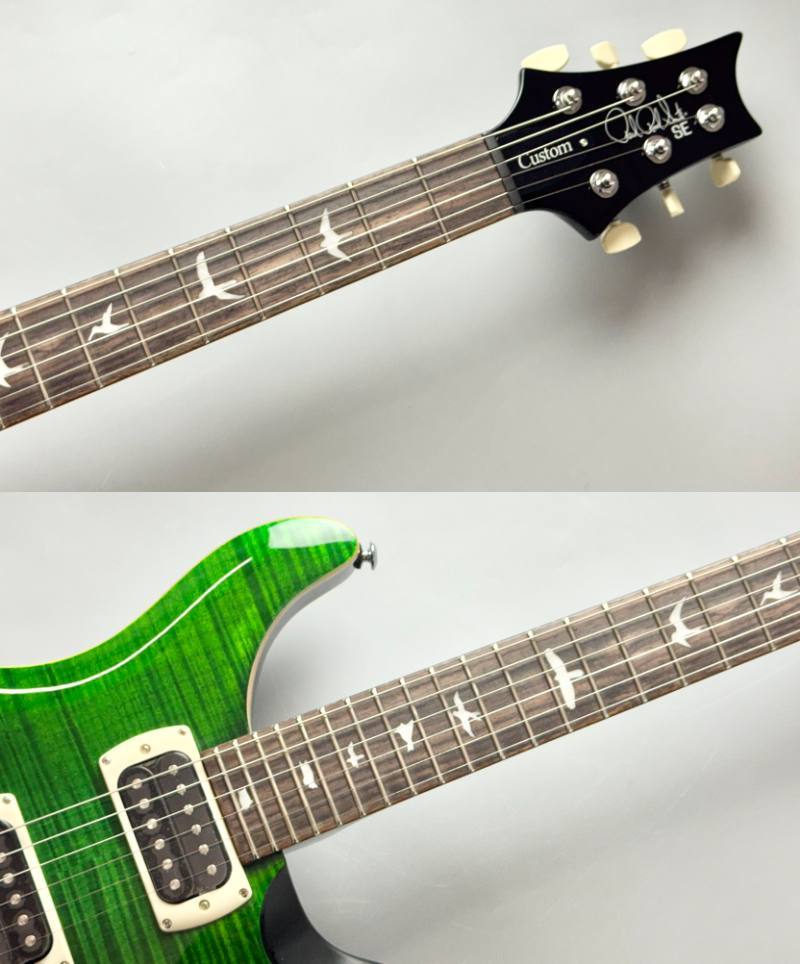 Paul Reed Smith(PRS) SE Custom 24 -Emerald Green-#CTI H014461