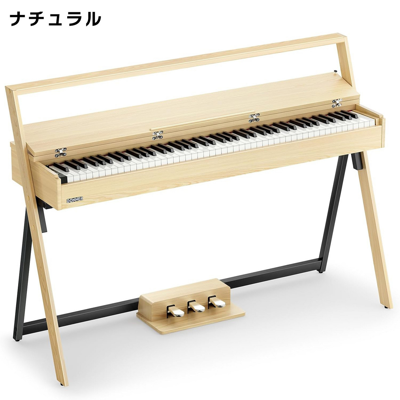 DONNER OURA R300 Natural インテリア電子ピアノ ラスティックモダン