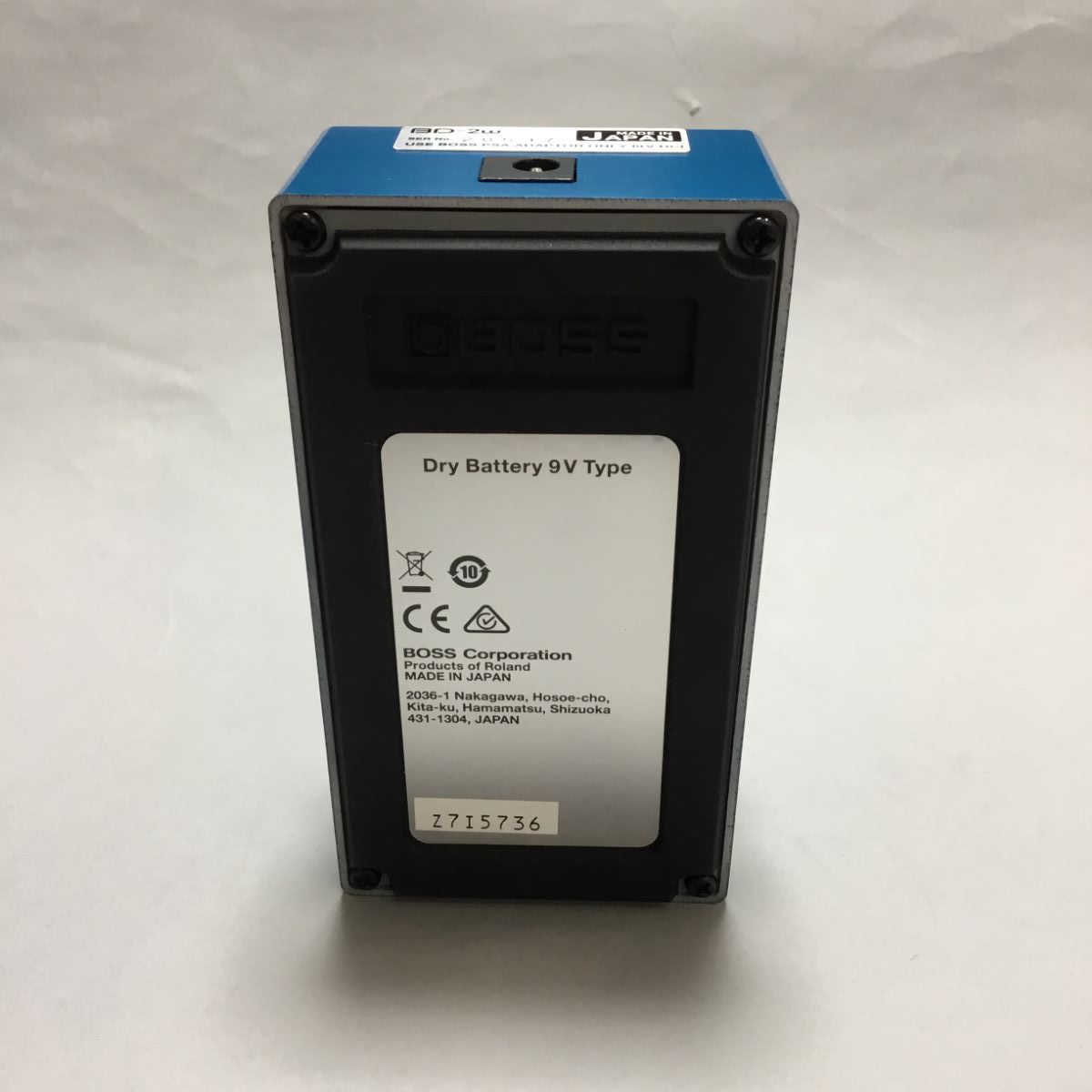 BOSS BD-2W (J) BluesDriver オーバードライブ エフェクター 技 WAZA