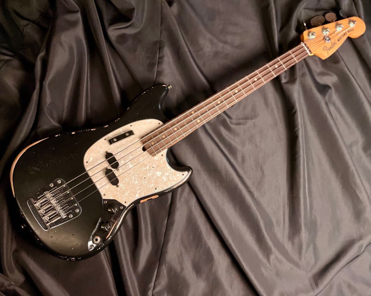 Fender JMJ Road Worn Mustang Bass Black エレキベース ムスタング 