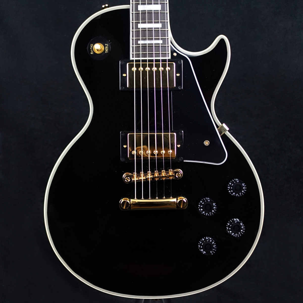Epiphone Inspired by Gibson Custom Les Paul Custom Ebony 2025