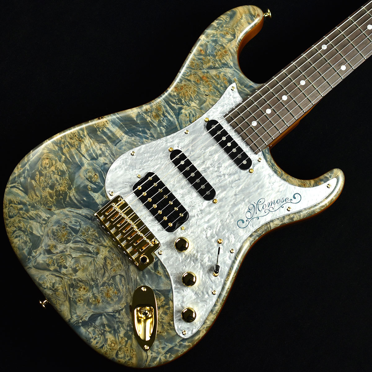 momose MC7-MV-BC-BURL MAPLE WSE'22/NJ　S/N：15841【One Day Guitar Show 2022 Winter】【未展示品】