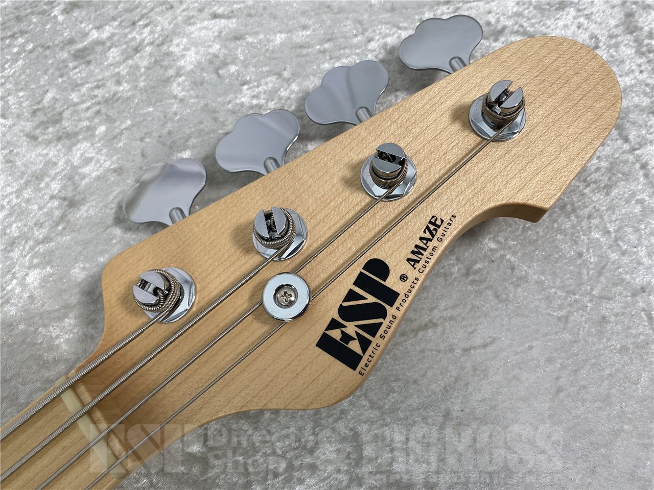 ESP AMAZE-AS(Black w/White Filler)（新品/送料無料）【楽器