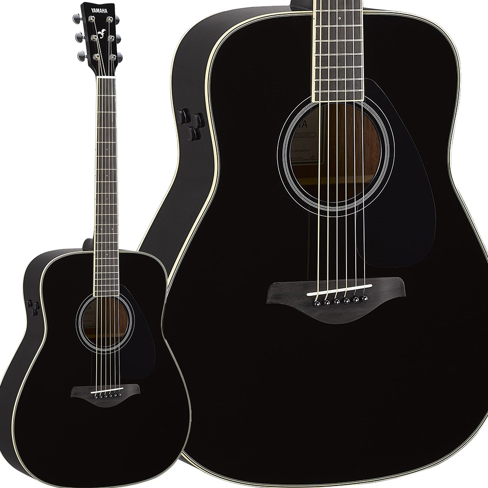 YAMAHA Trans Acoustic FG-TA Black トランスアコースティックギター(エレアコ) 生音エフェクト