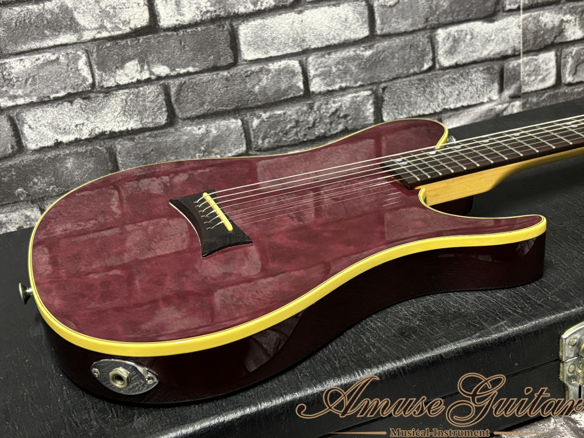 Charvel ATX # Trans Violet 1993~1996年製【Optional figured Maple