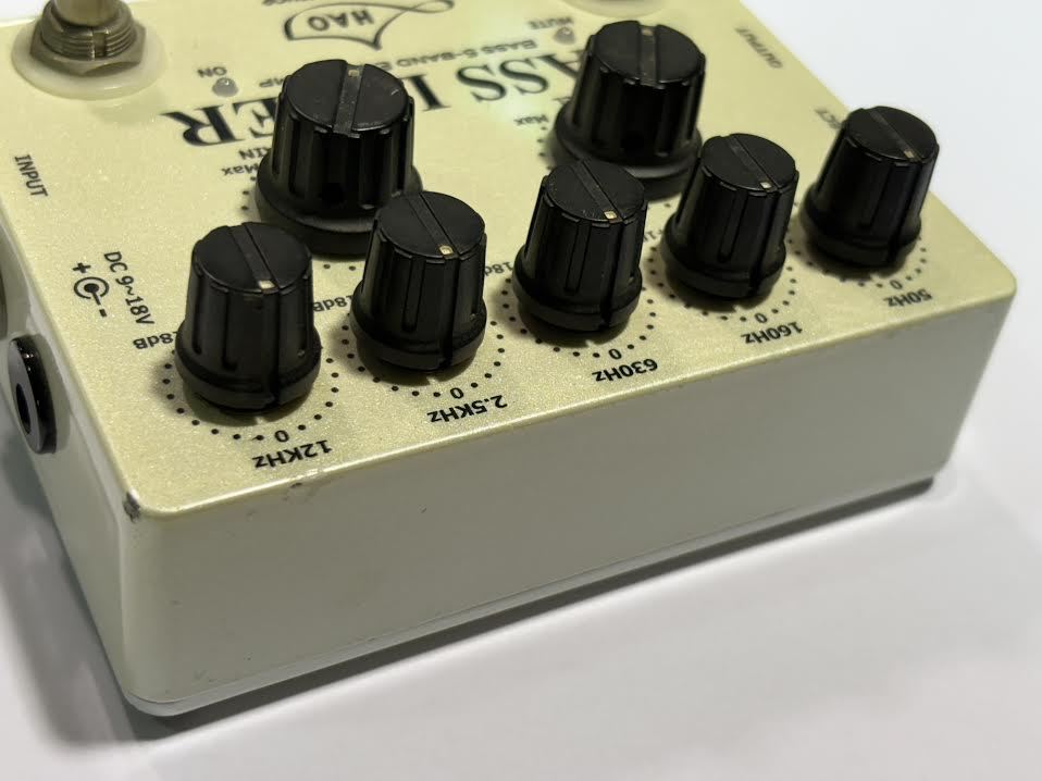 HAO BASS LINER Pearl White ベース用プリアンプ（中古/送料無料