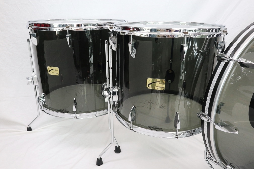 canopus 玉田豊夢氏使用 特注アクリルドラムセット 24x16BD,13x9TT