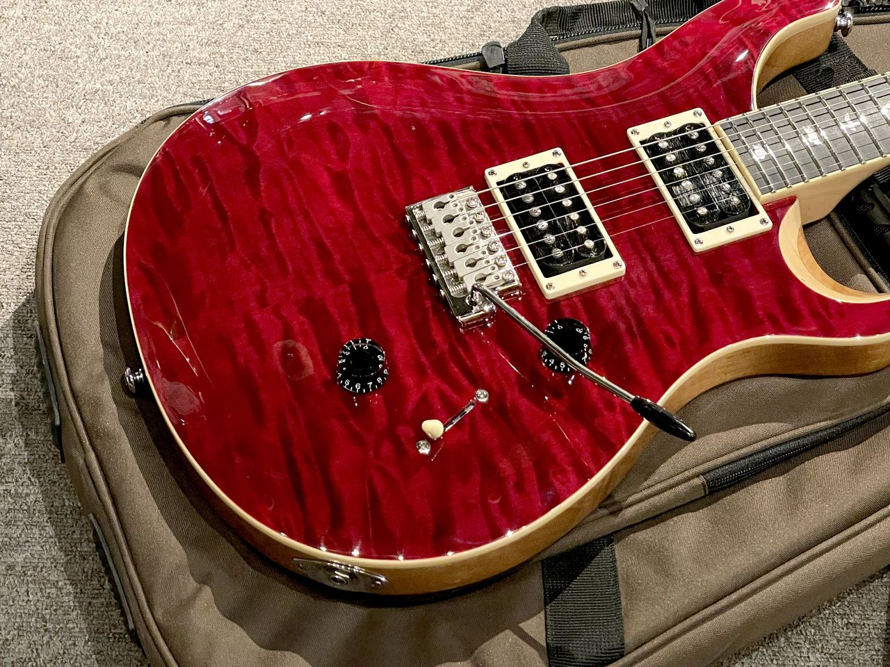 Paul Reed Smith(PRS) SE CUSTOM 24 QM LTD Black Cherry（中古