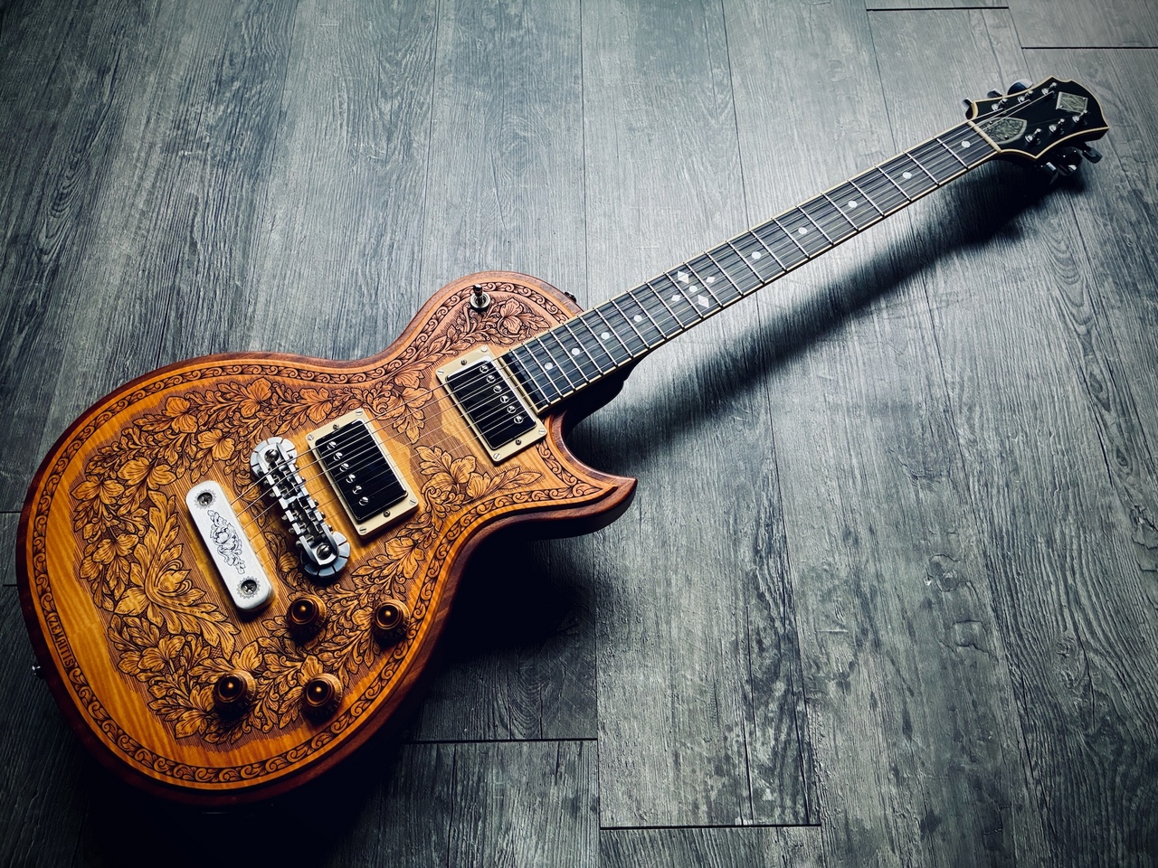Zemaitis CS22SU Wood Leaf VP FLAME MAPLE ProtoType 2018 【紹介動画