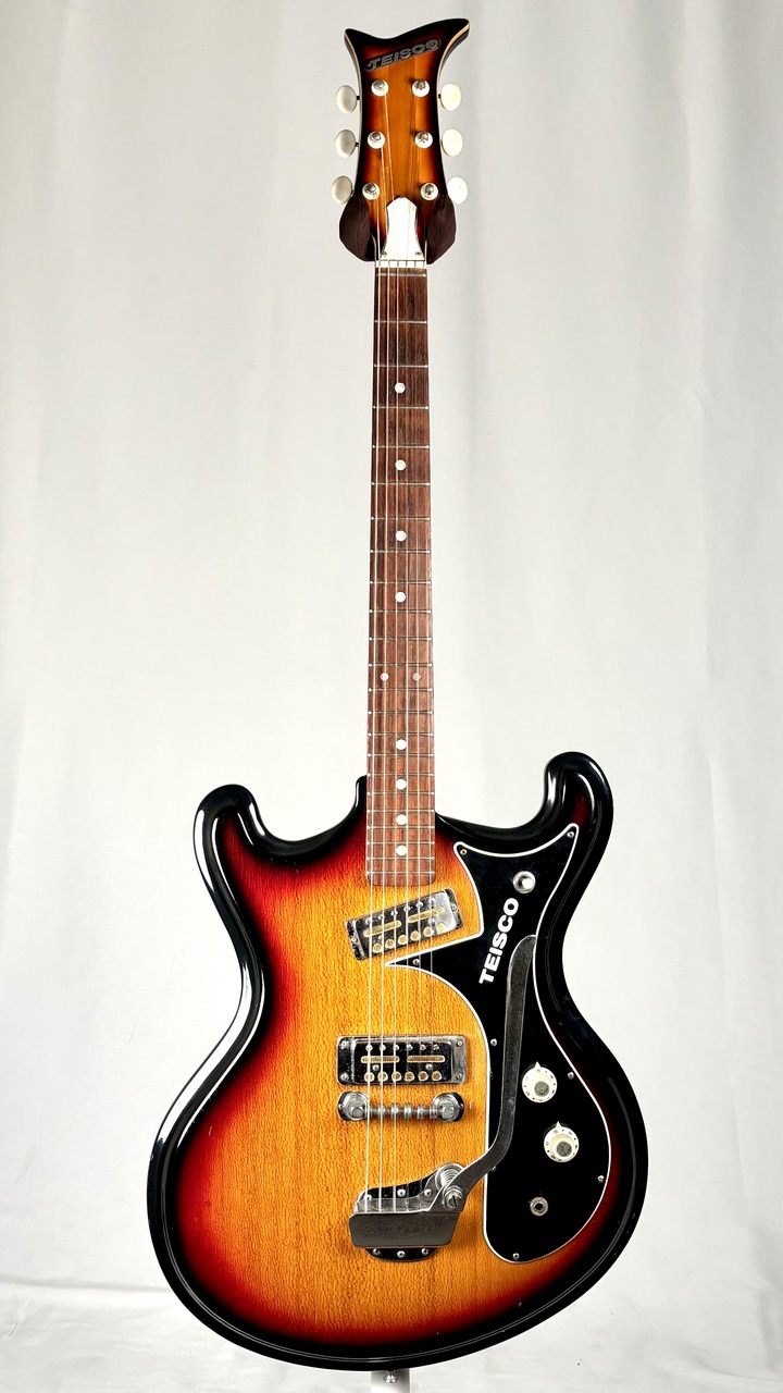 Teisco 【1960年代製】V2 -Sunburst- w/ Gold Foil Pickups【3.66kg