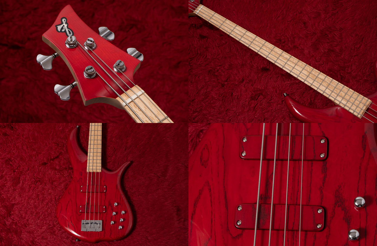 【美品】F-bass BN4 2024年製 F-bass BN-4 Red 2024 3.675kg #480524【委託品】【GIB横浜】（中古