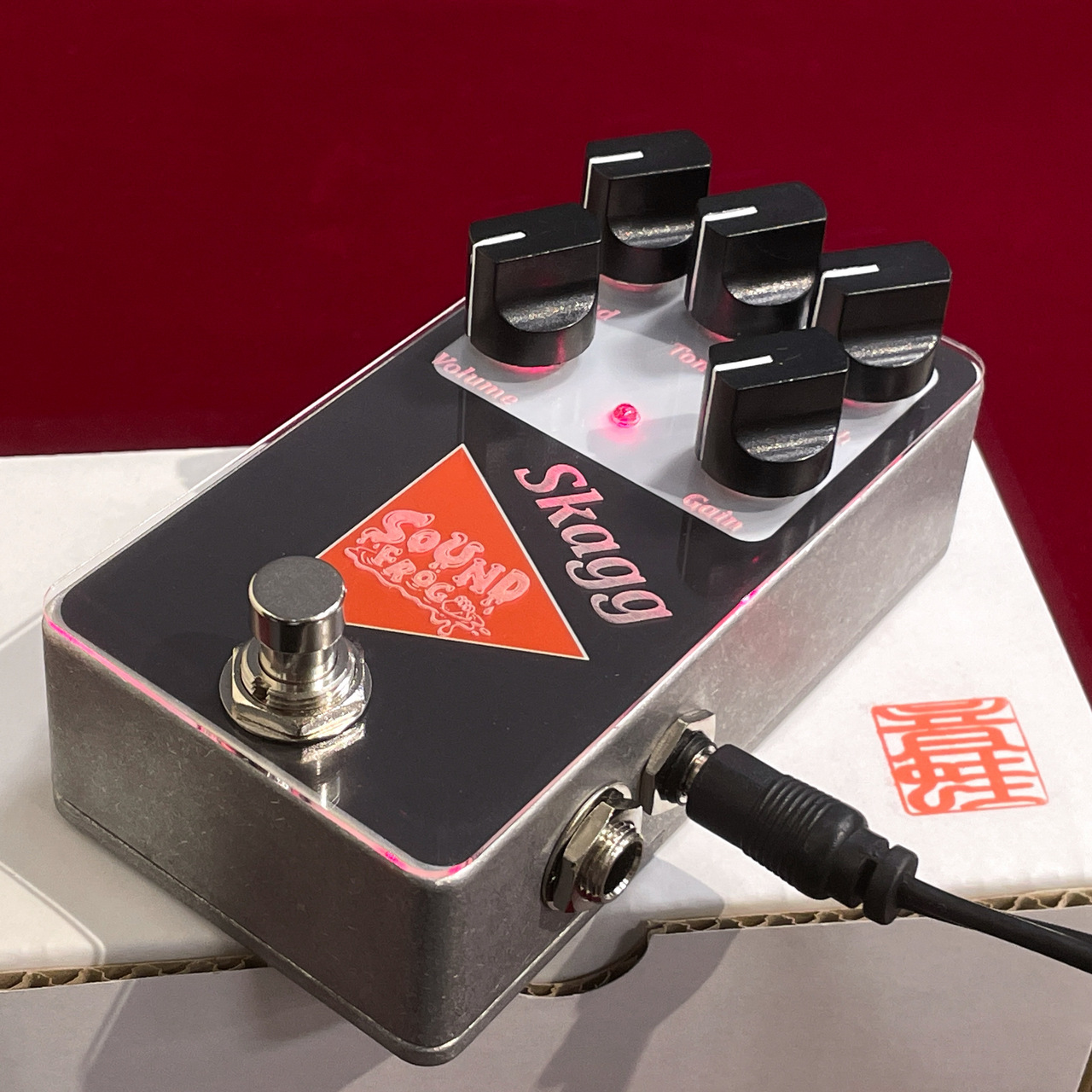 SOUND FROG Skagg【ベース用オクターブファズ】【操作性抜群