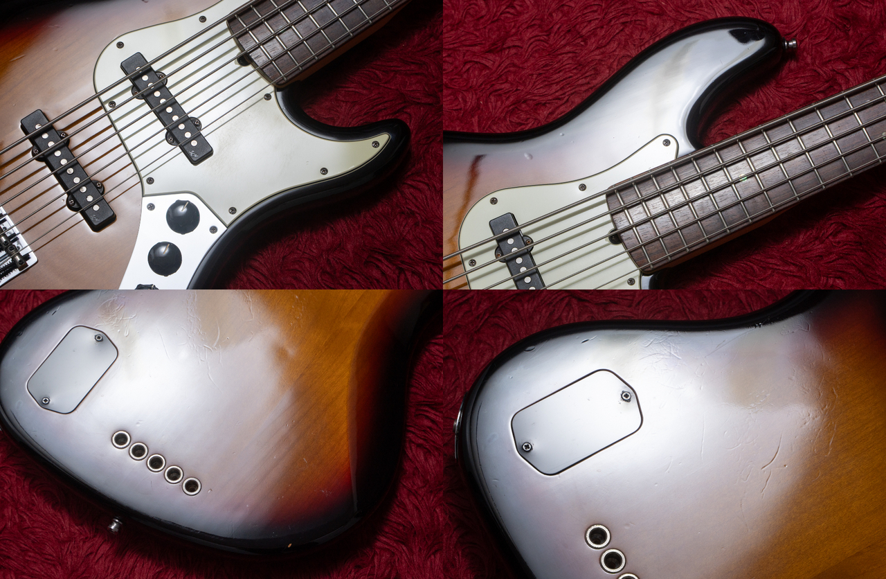 Fender American Deluxe Jazz Bass V 3CS 2007 4.050kg #DZ7060301