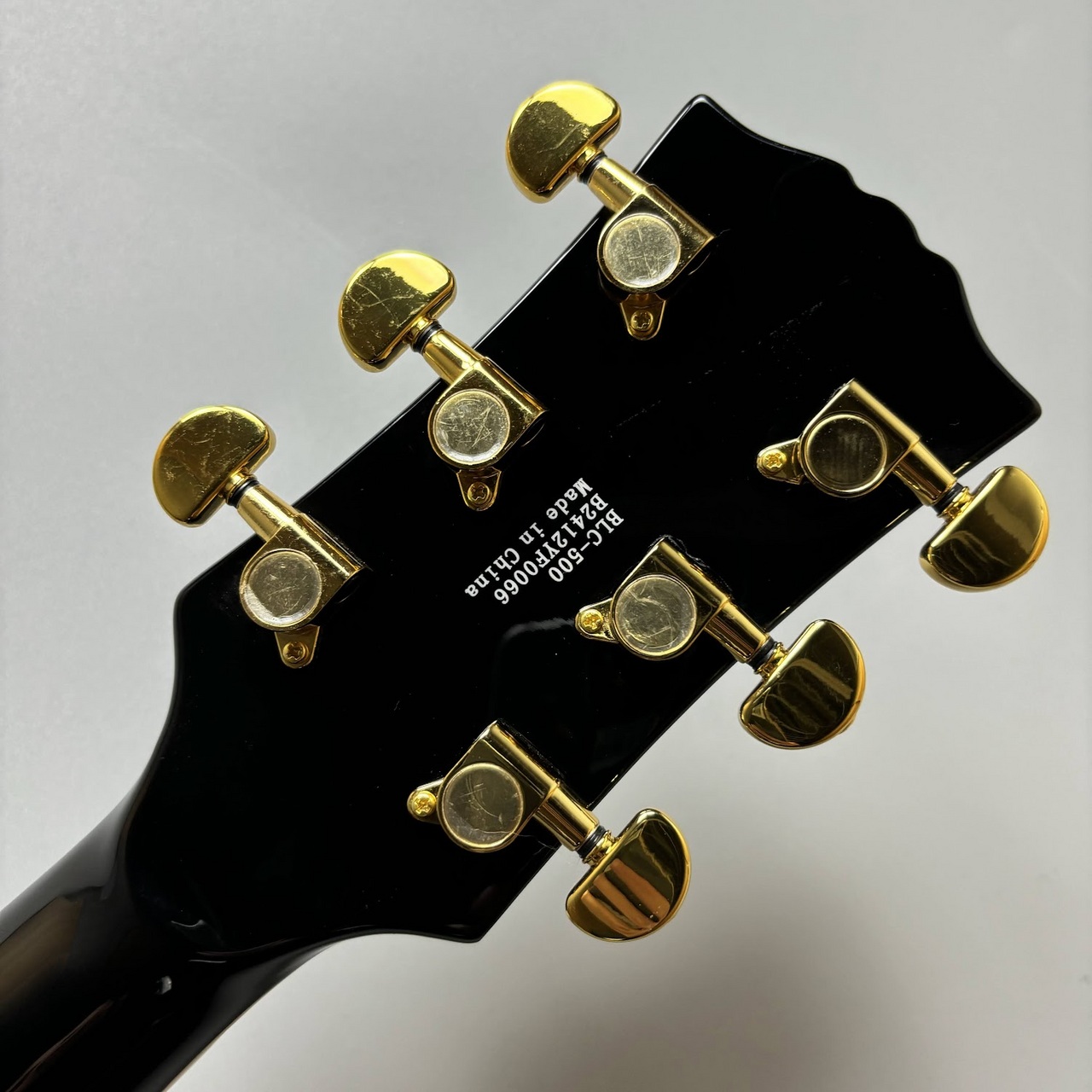 BUSKER'S BLC-500 BLK レスポールカスタム ステンレスフレット エレキ