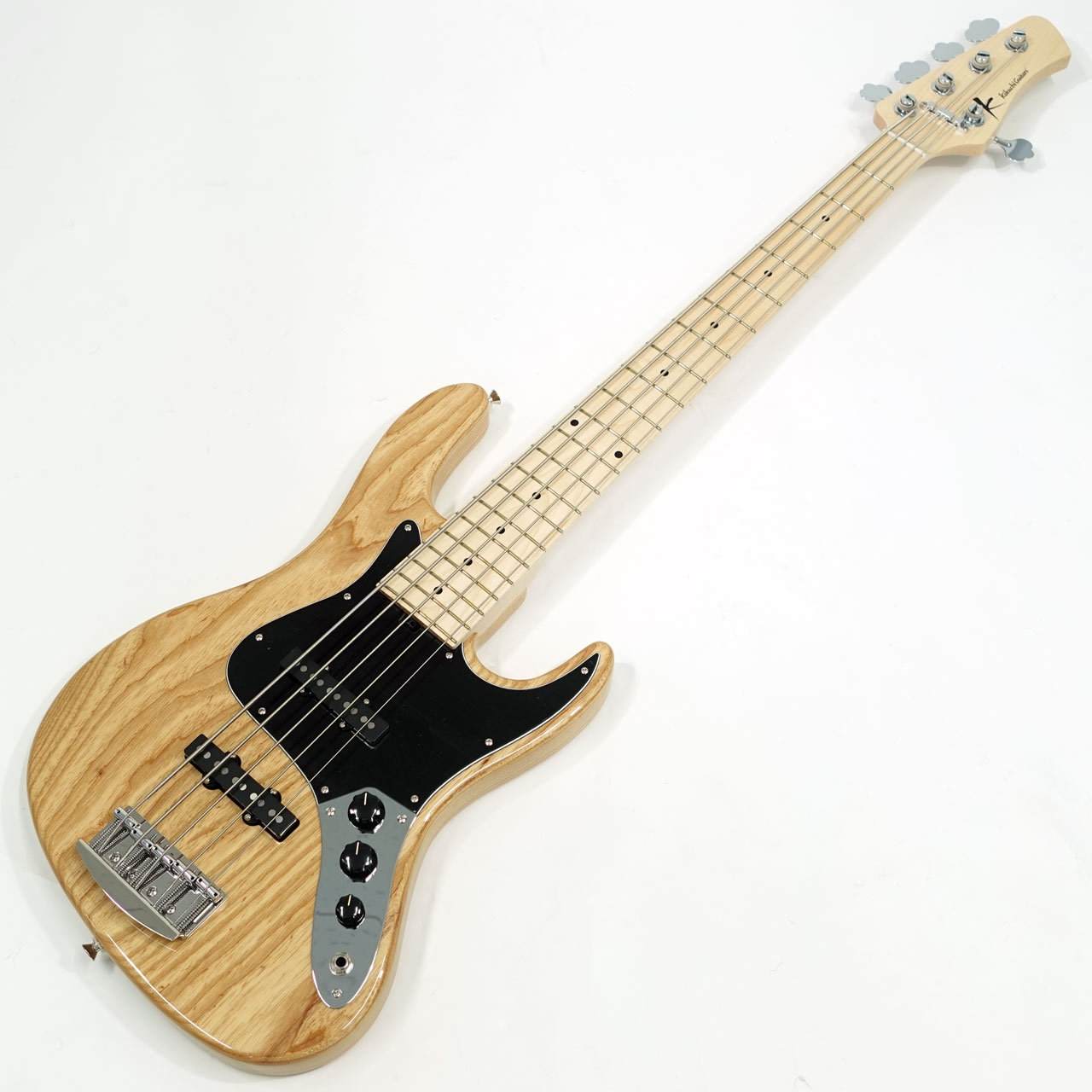 Kikuchi Hermes MV 5Ash/Maple 5弦ベース Kikuchi Hermes Mv 5Ash/Maple 5-String Bass Safe delivery