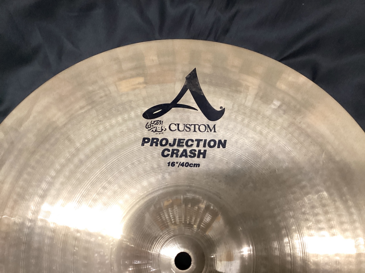 Zildjian A CUSTOM PROJECTION CRASH 16インチ/40cm (ジルジャン Zildjian A CUSTOM PROJECTION CRASH 16インチ/40cm (ジルジャン
