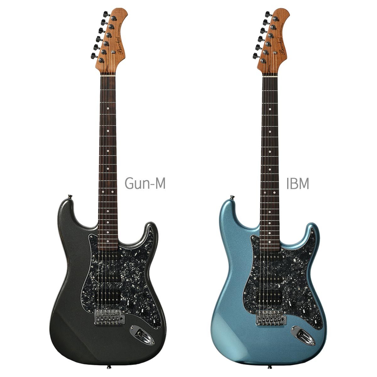 Bacchus BST-2-RSM/Mエレキギター　アンプセット Bacchus BST-2-RSM/R エレキギター初心者14点セット 【ヤマハ