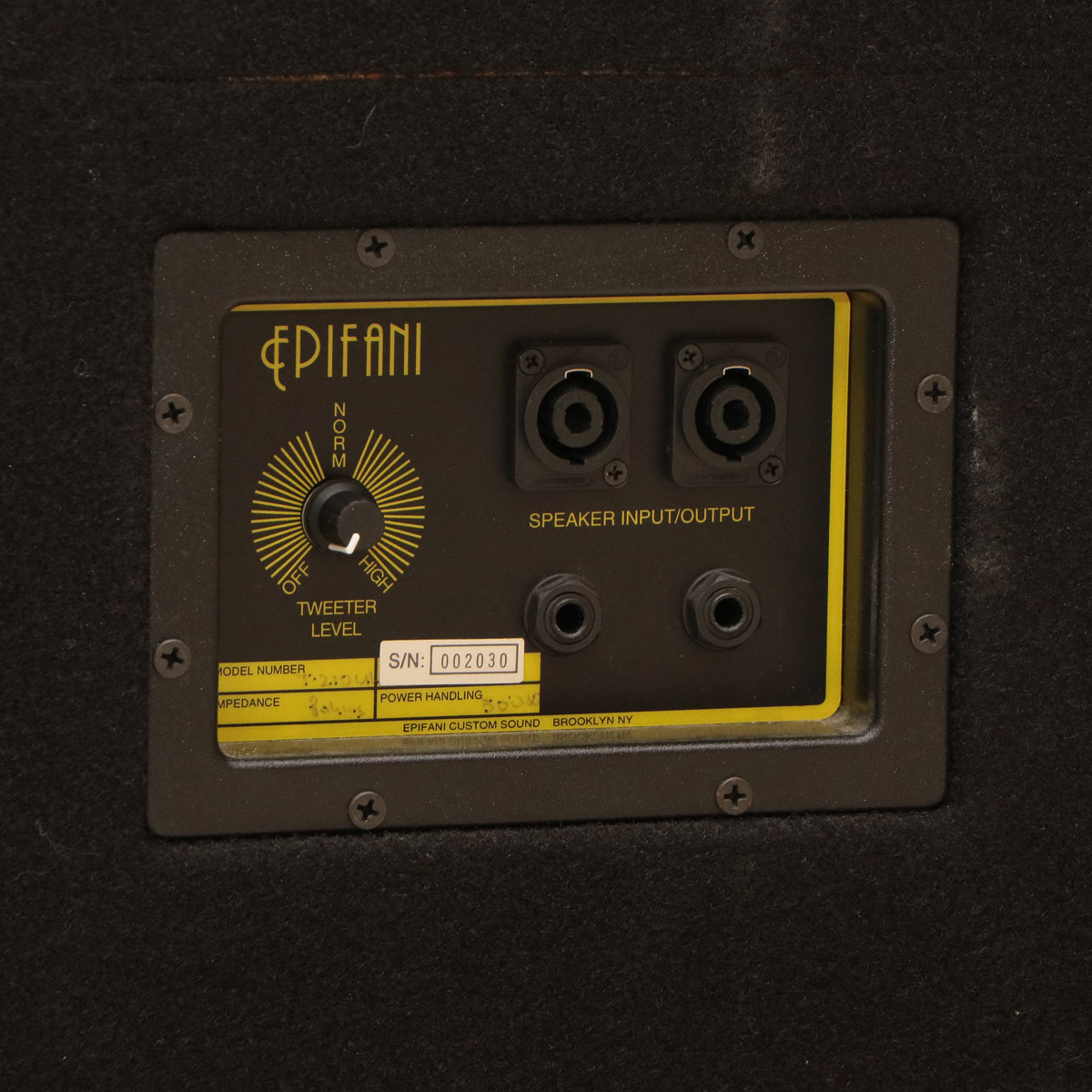 epifani T210UL 8Ω 500wベースキャビネット Epifani T210UL ベースアンプキャビネット 【名古屋栄店】（中古/送料