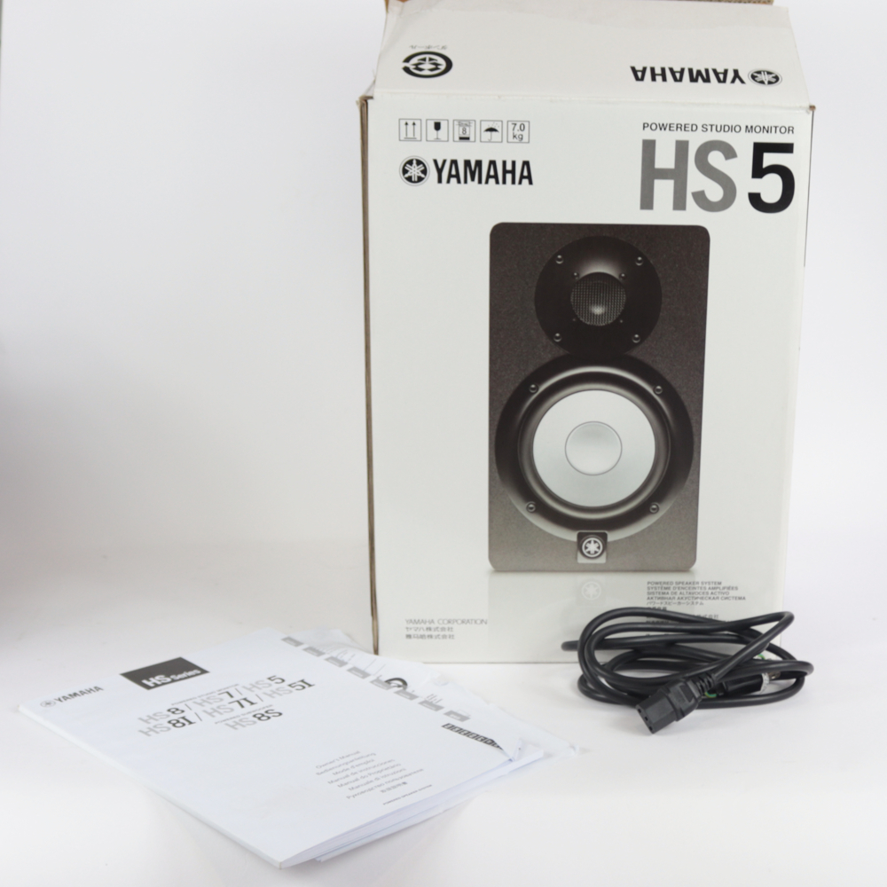 YAMAHA 【中古】 パワードスピーカー ヤマハ YAMAHA HS5 1本 パワードスタジオモニタースピーカー（中古 /送料無料）【楽器検索デジマート】