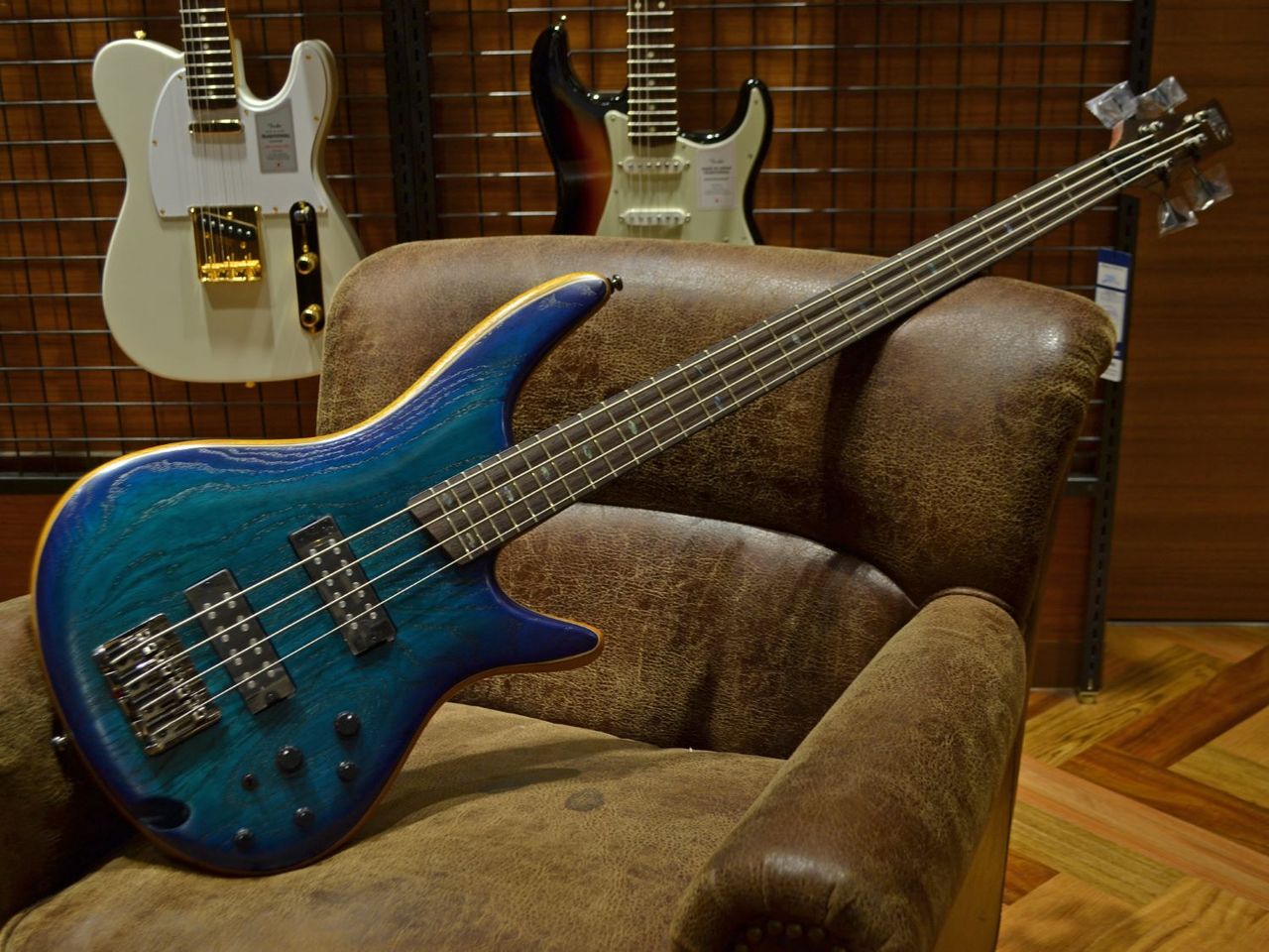 Ibanez SR4AH SPL エレキベース アクティブ／パッシブ切替 24フレット