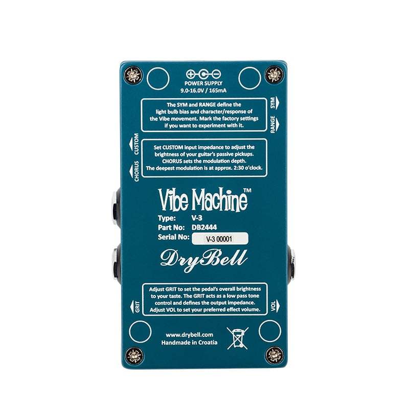 DryBell Vibe Machine V-3 専用フットスイッチ付 未開封品 DryBell Guitar Effects / Vibe Machine V-3 + F-1L3 [専用