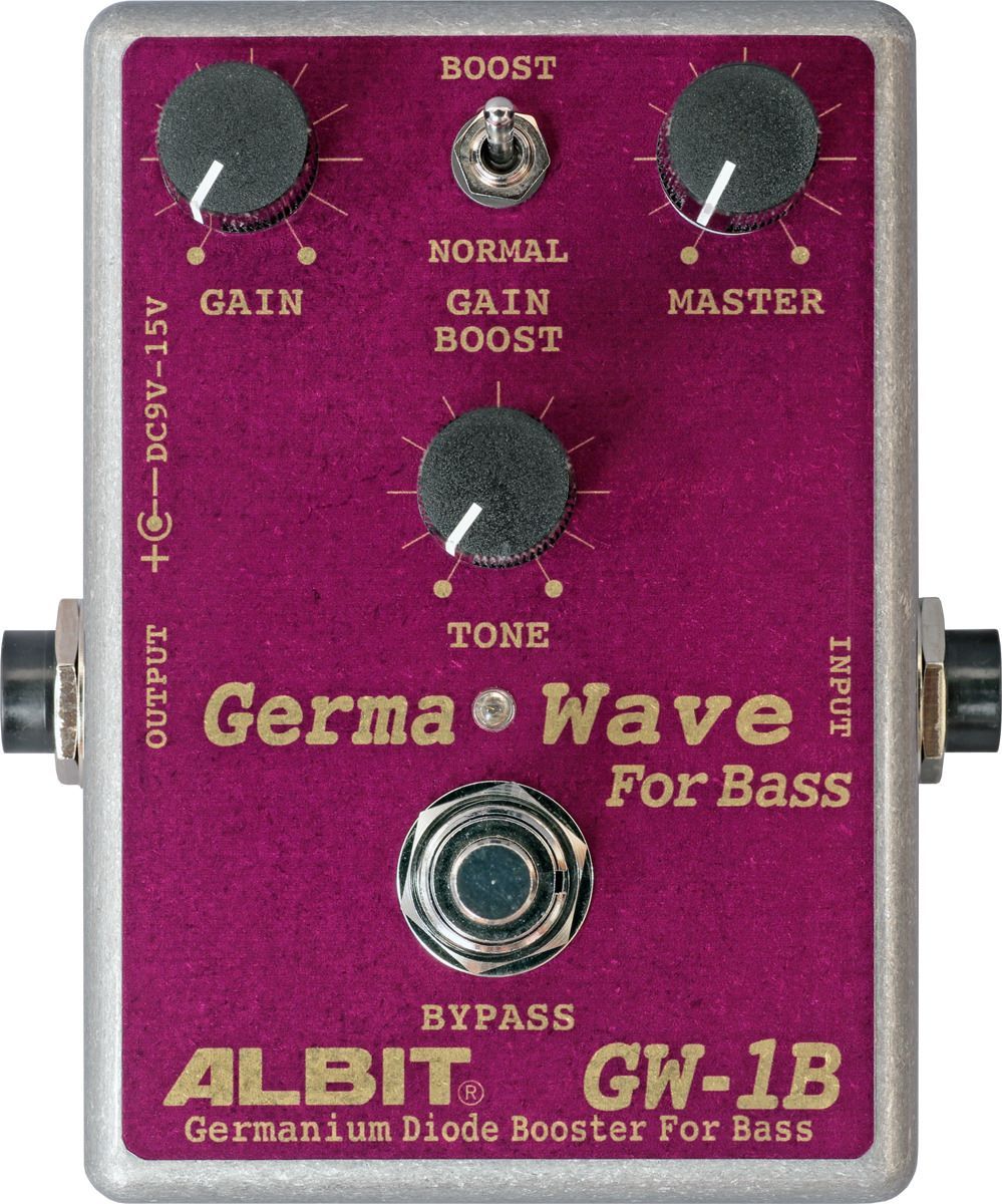 ベース ALBIT GERMANIUM DIODE BOOSTER GW-1B ALBIT GW-1B [GERMANIUM DIODE BOOSTER FOR BASS]（新品）【楽器