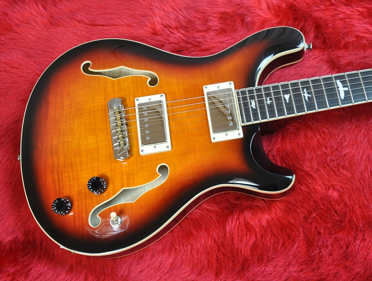 【5/6まで値下げ中】PRS Hollowbody SE サンバースト new】PRS(Paul Reed Smith) / SE Hollowbody II Tricolor