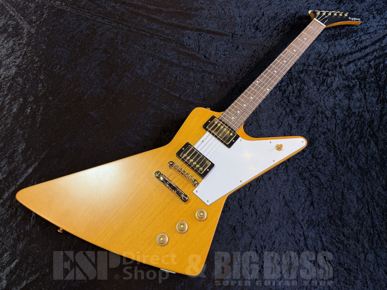 Epiphone Inspired By Gibson Custom Shop Korina 1958 Explorer【Aged