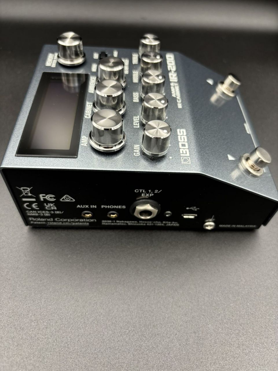 BOSS IR-200：アンプシミュレーターIRローダー【現物画像】（中古/送料