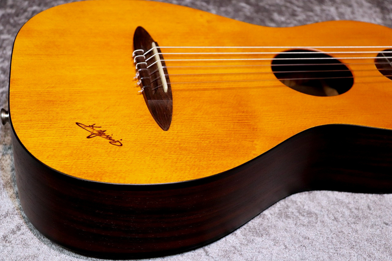 ガットギター中古(メーカー読み取りできません)【現金払いのみ】 K.Yairi 【USED】2021年製 Compact Series Shizuku-AN 【スモール