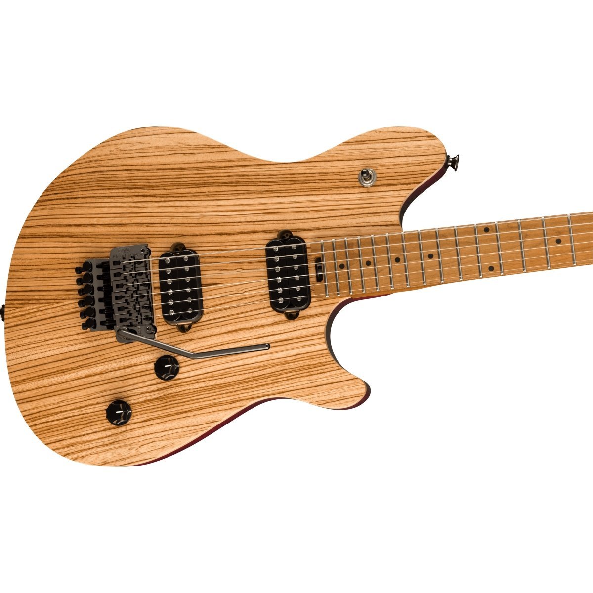 EVH Wolfgang WG Standard Zebrawood Baked Maple Fingerboard Natural イーブイエイチ 【御茶ノ水本店】（新品/送料無料）【楽器検索デジマート】