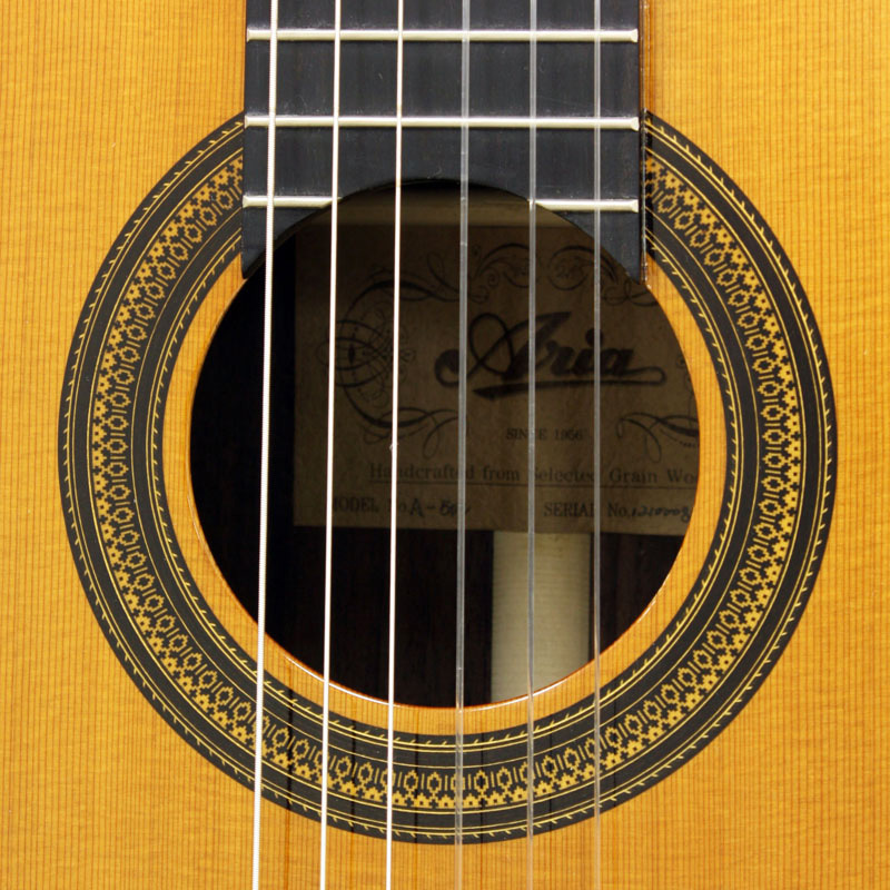 ARIA A-50S-63 クラシックギター 630mm 松単板／ローズウッド ソフトケース付き（新品/送料無料）【楽器検索デジマート】