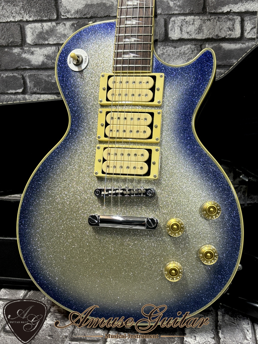 Epiphone Ace Frehley Les Paul Limited Edition Silver Sparkle