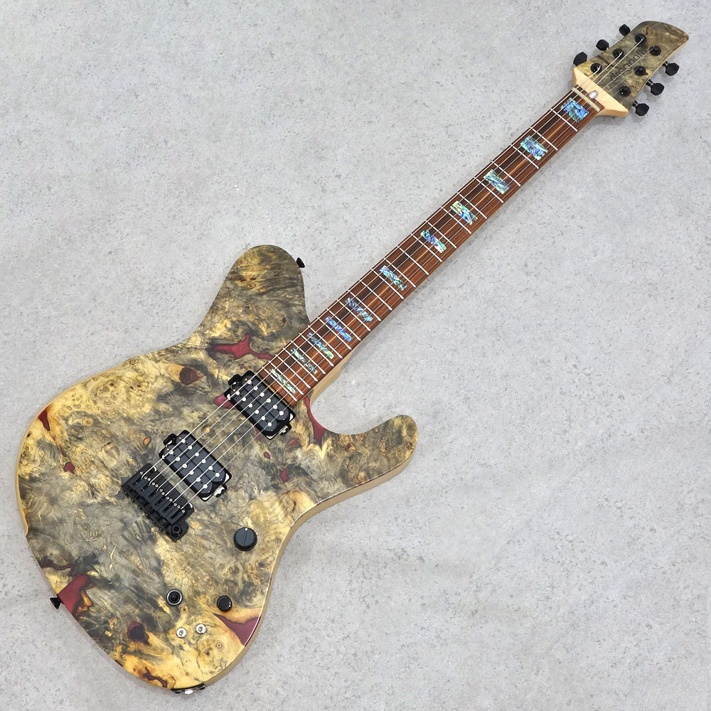 dragonfly BORDER 666 Custom Buckeye Burl/Ash Red Resin 【48回まで