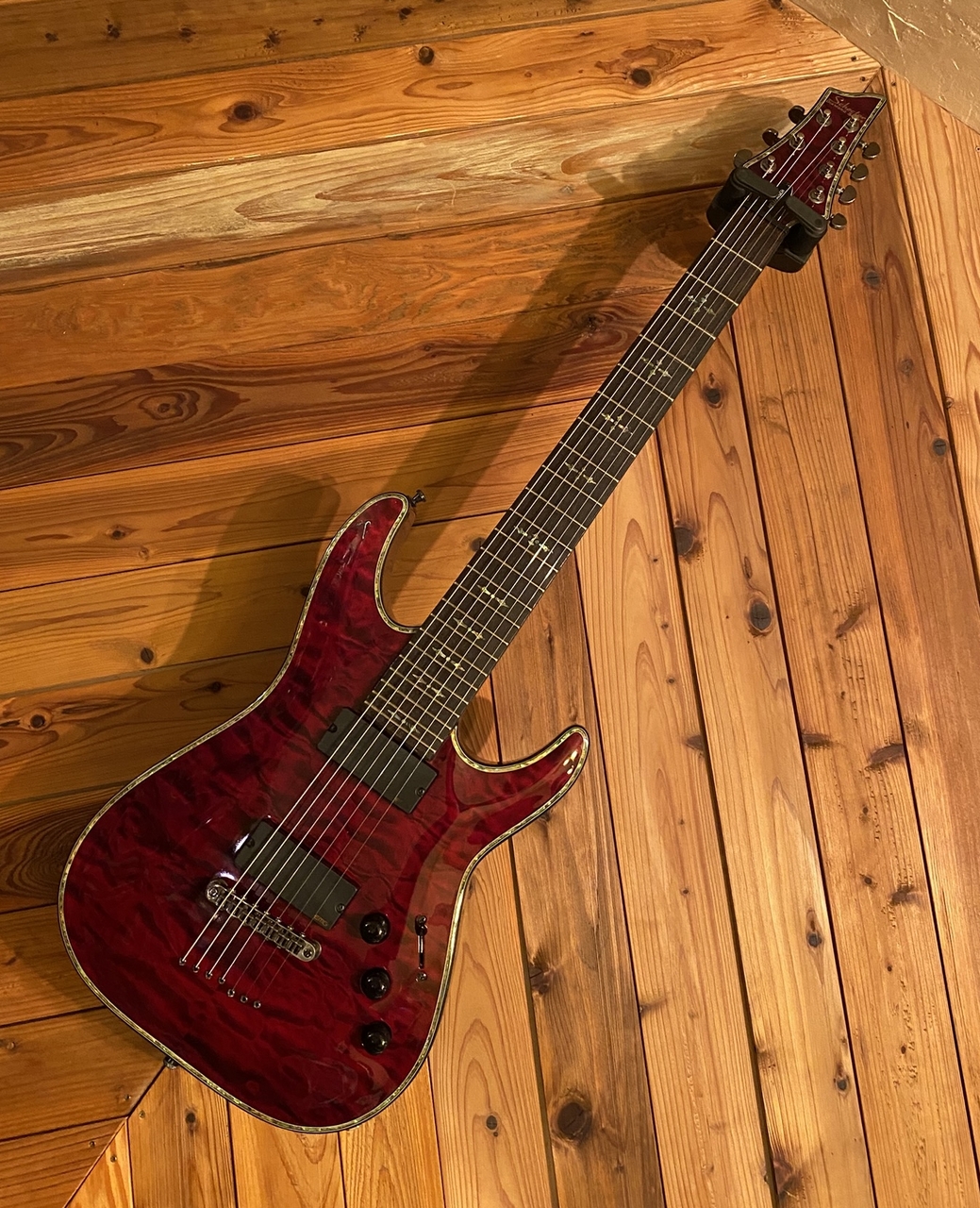 SCHECTER HELLRAISER C-7 AD-C-1-HR BCH (Black Cherry)（中古）【楽器