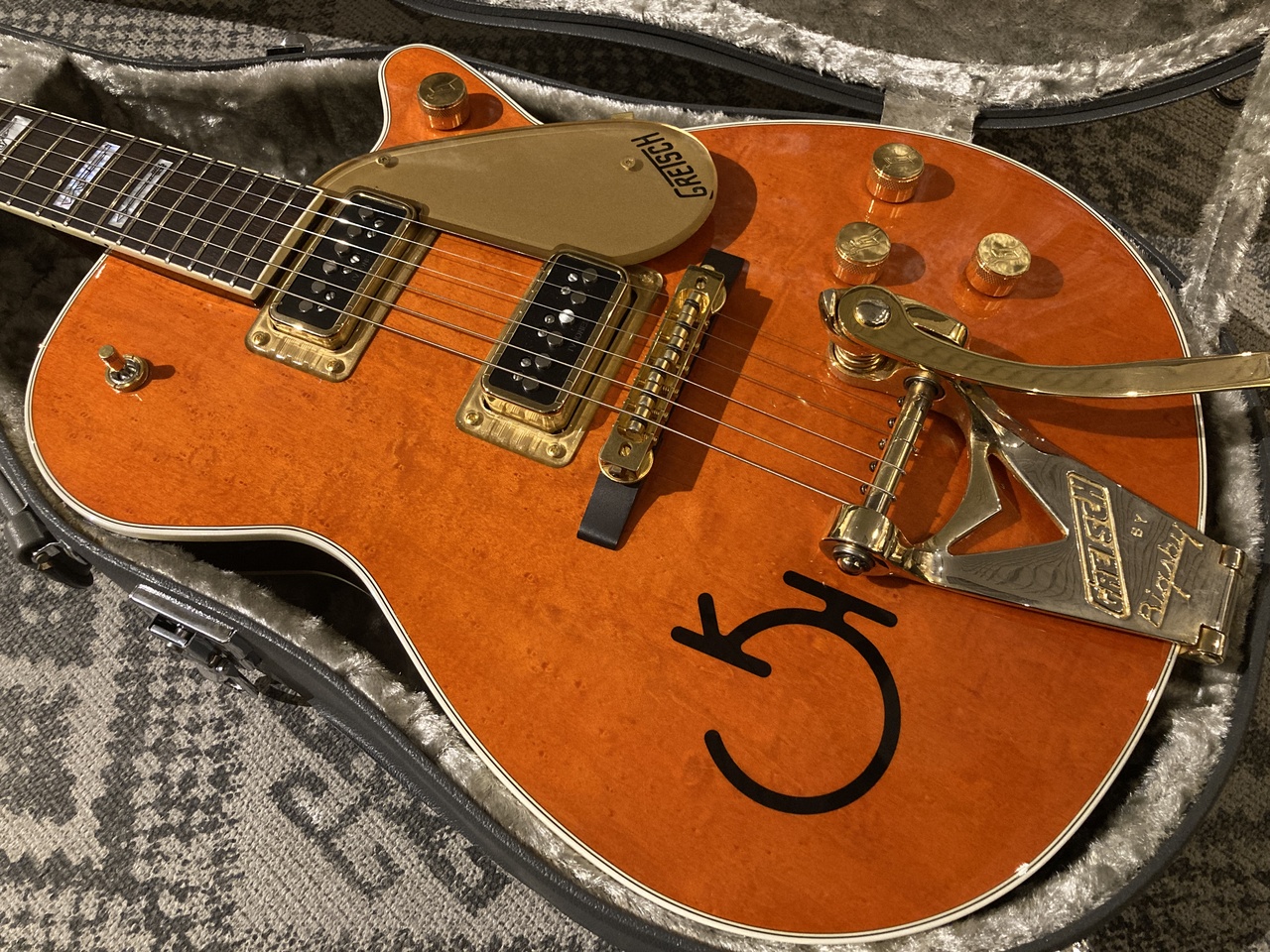 Gretsch 6121 Round Up Orange Stain `99 w/TV Jones T-ARMOND（中古）【楽器検索デジマート】