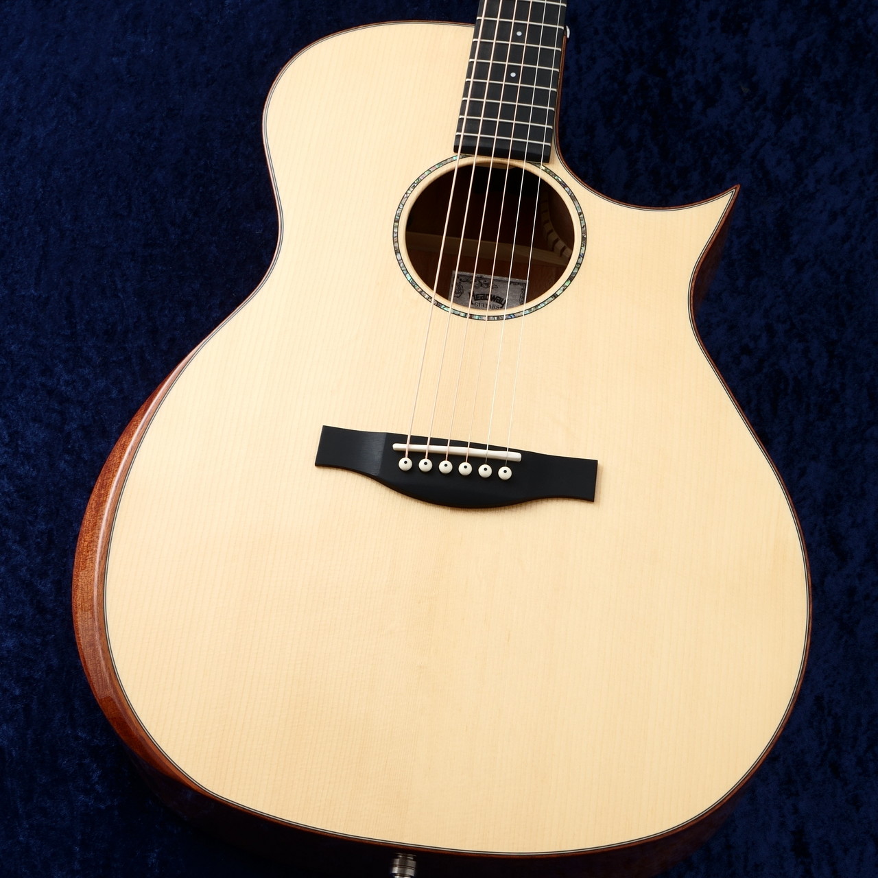Amazon.co.jp: Headway HGAF-5100SE/FMH-C エレアコギター