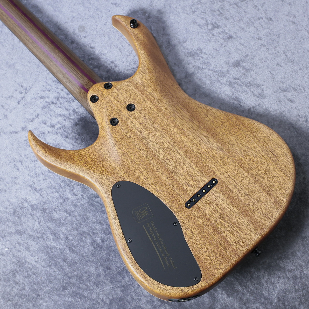 MAYONES Duvell Elite 6 「Trans Natural Fade Black Burst OUT Satine