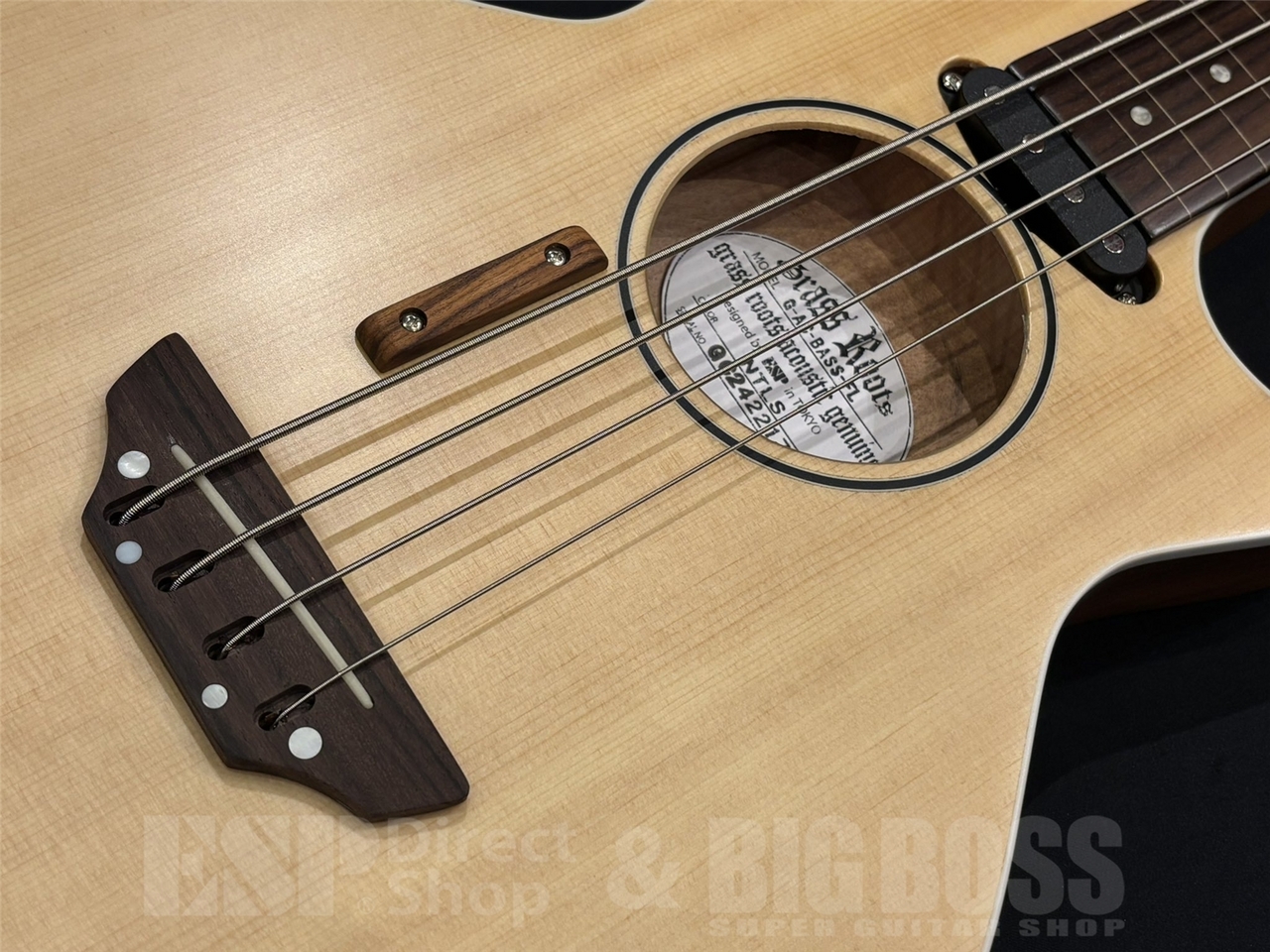 GrassRoots G-AC-BASS-FL / Natural Satin（新品/送料無料）【楽器検索