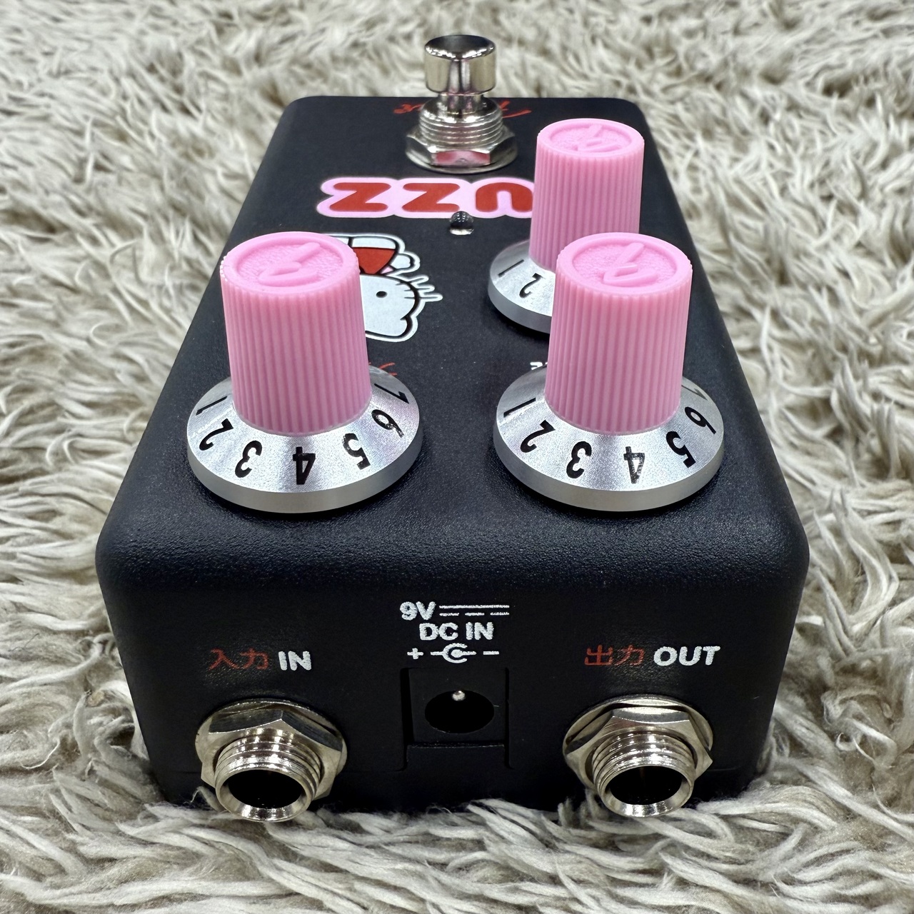 Fender HELLO KITTY Fuzz Pedal Black フェンダー ハロー