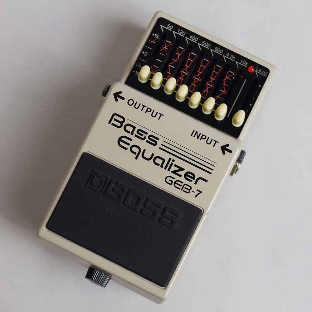 BOSS GEB-7 Bass Equalizer ベース用 エフェクター 【 中古 】（中古