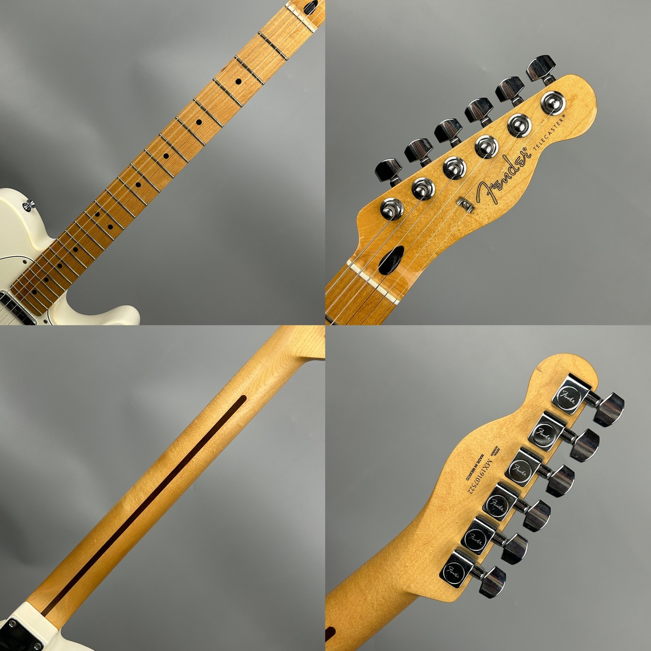 Fender Mexico Player Telecaster Polar White 2019年製（中古/送料