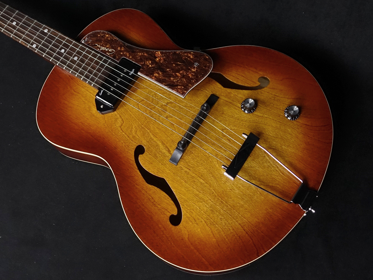 Godin 5th Avenue Kingpin P90 Cognac Burst（新品）【楽器検索